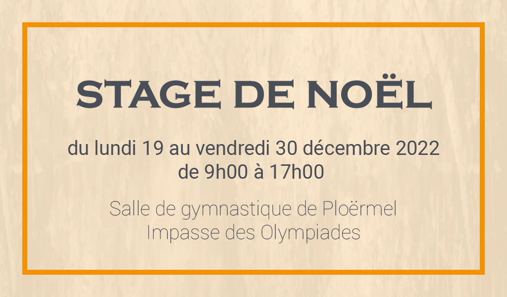 You are currently viewing Stage de Noël 2022